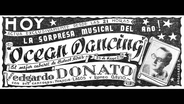 Edgardo Donato's advertisement